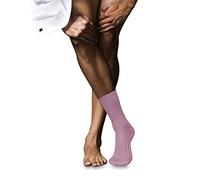 FALKE Men's No. 13 M So Finest Piuma Cotton Plain 1 Pair Socks, Pink Light Rosa 8276, 7-8