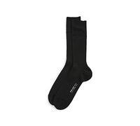 FALKE Men's No. 2 M So Cashmere Plain 1 Pair Socks, Black 3000, 5.5-6.5