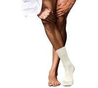 Falke Mens No 6 Finest Merino Wool and Silk Socks - Wool White
