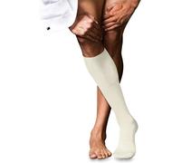 FALKE Men's No. 6 M Kh Wool Silk Long Plain 1 Pair Knee-High Socks (pack of 1)