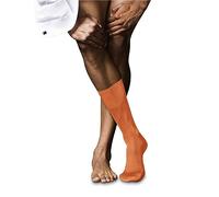 FALKE Men's No. 9 M So Fil D'Écosse Cotton Plain Socks 1 Pair, Red Fire 8150, 5.5-6.5