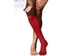 Falke Mens No 9 Pure Fil d´Écosse Knee High Socks - Cardinal Red
