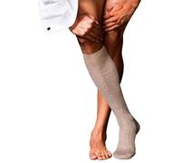 Falke Mens No2 Finest Knee High Cashmere Socks - Pebble Melange