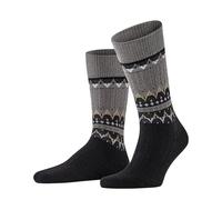 FALKE Men's Norseman M So Wool Patterned 1 Pair Socks, Grey Flanell 3210, 5.5-8