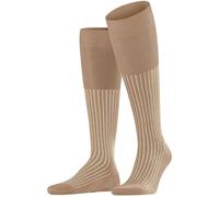 Falke Mens Oxford Stripe Knee High Socks - Camel Brown
