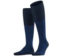 Falke Mens Oxford Stripe Knee High Socks - Space Blue