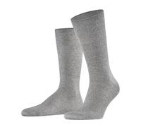 FALKE Men's Panama M So Linen Cotton Plain 1 Pair Socks, Grey Chrome 3460, 8.5-9.5