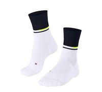 FALKE Men's RU Compression Stabilizing M So Lyocell Functional Yarn With Compression 1 Pair Running Socks, White 2002 Trend 8-9