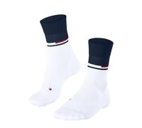 FALKE Men's RU Compression Stabilizing M So Lyocell Functional Yarn With Compression 1 Pair Running Socks, White 2006, 9.5-10.5