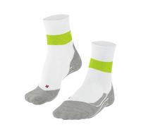 FALKE Men's RU Compression Stabilizing M So Lyocell Functional Yarn With Compression 1 Pair Running Socks, White 2007, 8-9