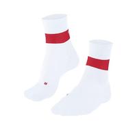 FALKE Men's RU Compression Stabilizing M So Lyocell Functional Yarn With Compression Running Socks 1 Pair, White 2008, 9.5-10.5