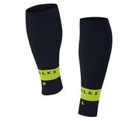 FALKE Men's RU Compression Tube M Tb Functional Yarn Breathable Quick Dry Calf Compression Sleeve 1 Pair, Blue Space 6116 - Calf circumference W4, ONESIZE