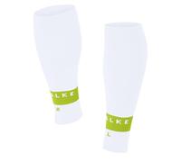 FALKE Men's RU Compression Tube M Tb Functional Yarn Breathable Quick Dry Calf Compression Sleeve 1 Pair, White 2007 - Calf circumference W3, ONESIZE
