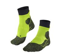 FALKE Men's RU Trail M So Functional Yarn Anti-Blister 1 Pair Running Socks, Green Matrix 7316, 11-12.5