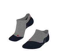 FALKE Men's RU3 Comfort Invisible M In Lyocell Functional Yarn Anti-Blister 1 Pair Running Socks, Grey Light 3406, 9.5-10.5