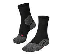 FALKE Men's RU3 Comfort M So Lyocell Functional Yarn Anti-Blister 1 Pair Running Socks, Black Black-Mix 3010, 9.5-10.5