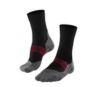 Falke Running Socks RU4 Endurance Cool - Men's Functional Yarn Anti-Blister - Black 8-9