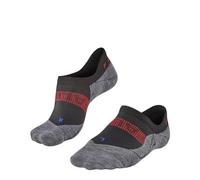 FALKE Men's RU4 Endurance Cool Invisible M In Functional Yarn Anti-Blister 1 Pair Running Socks, Black 3008, 9.5-10.5