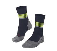 FALKE Men's RU4 Endurance Reflect M SO Cotton Anti-Blister 1 Pair Running Socks, Blue (Space Blue 6116), 8-9