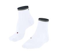 FALKE Men's RU4 Endurance Short M Sso Cotton Anti-Blister 1 Pair Running Socks, White 2002 Stripe, 5.5-7.5