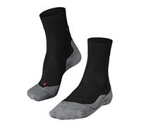 FALKE Mens Ru4 Endurance Wool M Breathable Anti-blister Running Socks, Black Black-Mix 3010, 9.5-10.5 EU