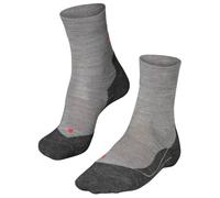 Falke Mens RU4 Endurance Wool Socks - Light Grey Mel