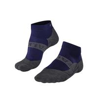 FALKE Men's RU4 Light Performance Short M Sso Lyocell Functional Yarn Anti-Blister 1 Pair Running Socks, Blue Athletic 6451, 8-9