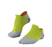 FALKE Men's RU5 Race Invisible M IN Breathable Anti-Blister 1 Pair Running Socks, Yellow (Lime 7601), 9.5-10.5