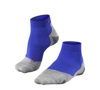 FALKE Men's RU5 Race Short M SSO Functional Yarn Anti-Blister 1 Pair Running Socks, Blue (Cobalt 6712), 11-12.5
