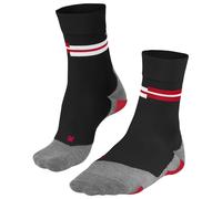 Falke Mens RU5 Race Socks - Black Flames