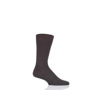 FALKE Mens Sensitive Berlin Virgin Wool Left / Right Socks Comfort Cuffs- 1 Pair