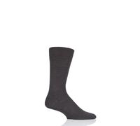 FALKE Mens Sensitive Berlin Virgin Wool Left / Right Socks Comfort Cuffs- 1 Pair