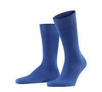 FALKE Men's Sensitive London M So Cotton With Soft Tops 1 Pair Socks, Blue Sapphire 6055, 8.5-11