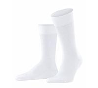 FALKE Men's Sensitive London M So Cotton With Soft Tops 1 Pair Socks, White 2000, 8.5-11