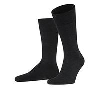 FALKE Men's Sensitive London Socks, Cotton, Grey (Anthracite Melange 3080), 5.5-8 (1 Pair)