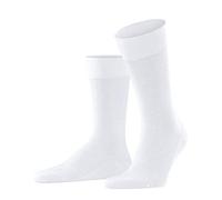 FALKE Men's Sensitive London Socks, Cotton, White (White 2000), 8.5-11 (1 Pair)