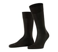 FALKE Men's Sensitive Malaga M So Cotton With Soft Tops 1 Pair Socks, Brown 5930, 8.5-11
