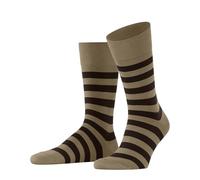 FALKE Men's Sensitive Mapped Line M So Cotton With Soft Tops 1 Pair Socks, Beige Country 4380, 8.5-11