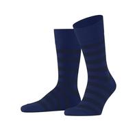 FALKE Men's Sensitive Mapped Line M So Cotton With Soft Tops 1 Pair Socks, Blue Sapphire 6055, 5.5-8