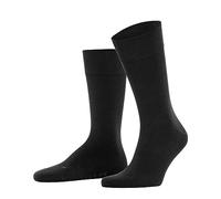 FALKE Men's Sensitive New York M So Lyocell With Soft Tops 1 Pair Socks, Black 3000, 5.5-8