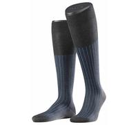 Falke Mens Shadow Knee High Socks - Anthracite Grey
