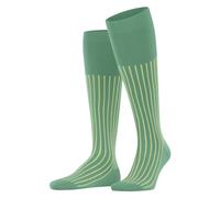 FALKE Men's Shadow M Kh Cotton Long Patterned 1 Pair Knee-High Socks, Turquoise Ocean Green 7506, 7-8