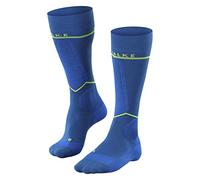 FALKE Men's SK Energizing Wool M KH Breathable With Compression 1 Pair Skiing Socks, Blue (King Fisher 6834) - Calf circumference W4, 5.5-8