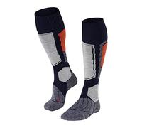 FALKE Men's SK1 Comfort M KH Wool Silk Warm Thick 1 Pair Skiing Socks, Blue (Marine 6122), 8-9