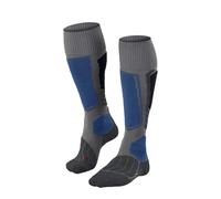 FALKE Men's SK1 Comfort M Kh Wool Silk Warm Thick 1 Pair Skiing Socks, Grey Light 3400, 8-9