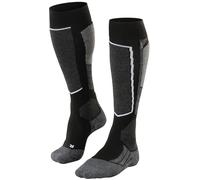 Falke Mens SK2 Intermediate Cashmere Skiing Knee High Socks - Black