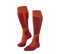 FALKE Men's SK2 Wool Ski Socks Medium Cushioning Shin Padding Anti Blister Warm Breathable Quick-Drying Climate-Regulating Odour-Neutralising Functional Yarn 1 Pair