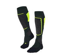 FALKE Men's SK2 Ski Socks Medium Cushioning Shin Padding Anti Blister Warm Breathable Quick-Drying Climate-Regulating Odour-Neutralising Wool Functional Yarn 1 Pair
