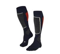 FALKE Men's SK2 Ski Socks Medium Cushioning Shin Padding Anti Blister Warm Breathable Quick-Drying Climate-Regulating Odour-Neutralising Wool Functional Yarn 1 Pair