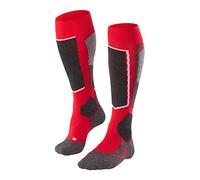 FALKE Men's SK2 Ski Socks, Wool, Red (Lipstick 8000), 5.5-7.5 (1 Pair)